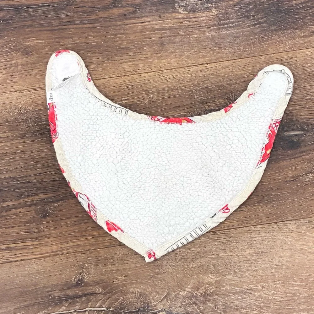 Mud Pie Firetruck Bandanna Bib Fireman Dalmatian